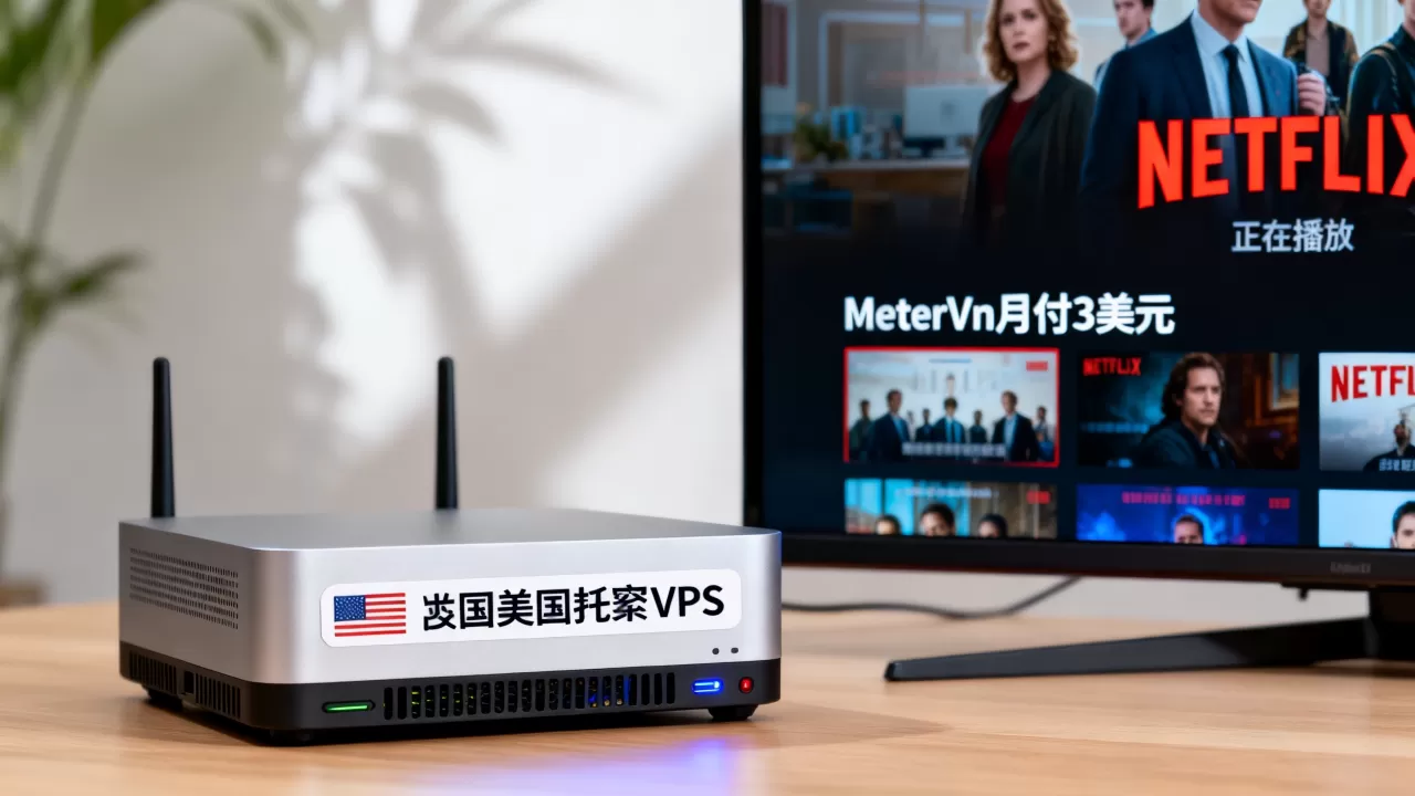 MeterVm月付3美元能解锁Netflix吗？美国圣何塞VPS推荐