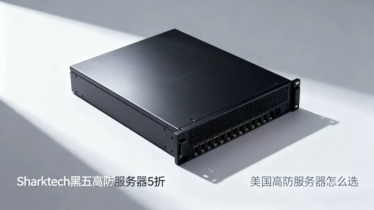Sharktech黑五高防服务器5折值得买吗？美国高防服务器怎么选