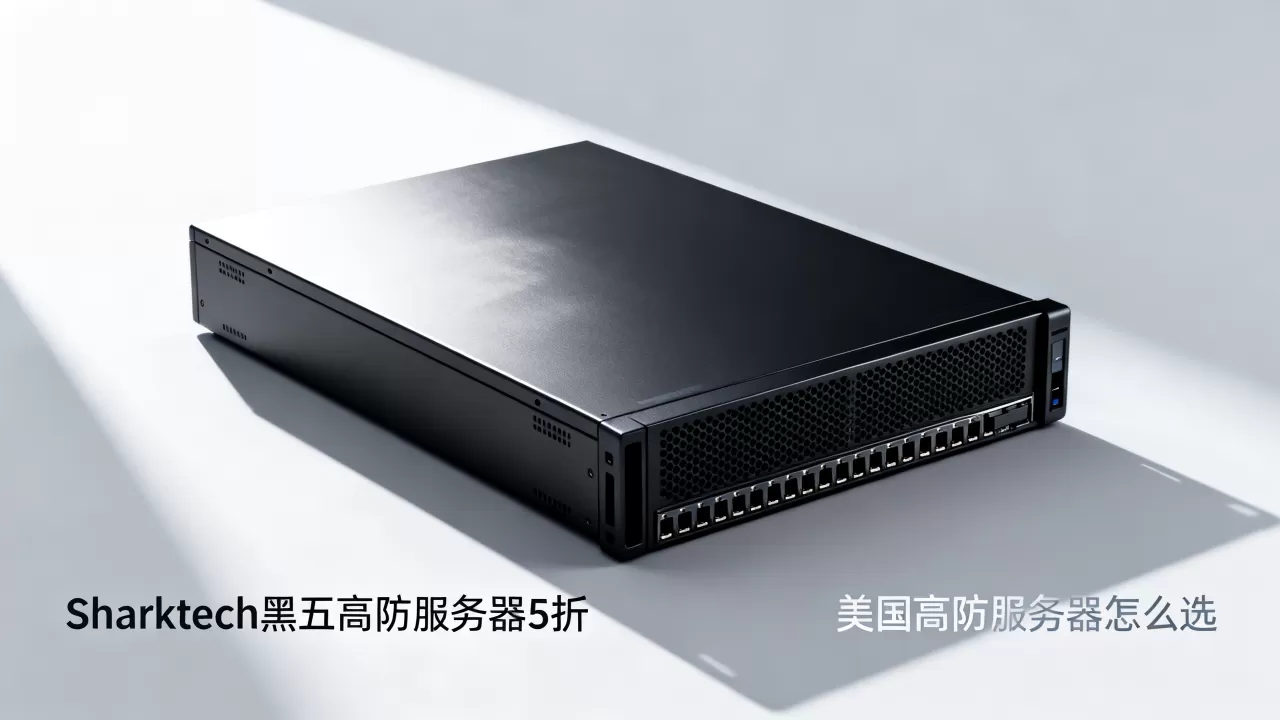 Sharktech黑五高防服务器5折值得买吗？美国高防服务器怎么选