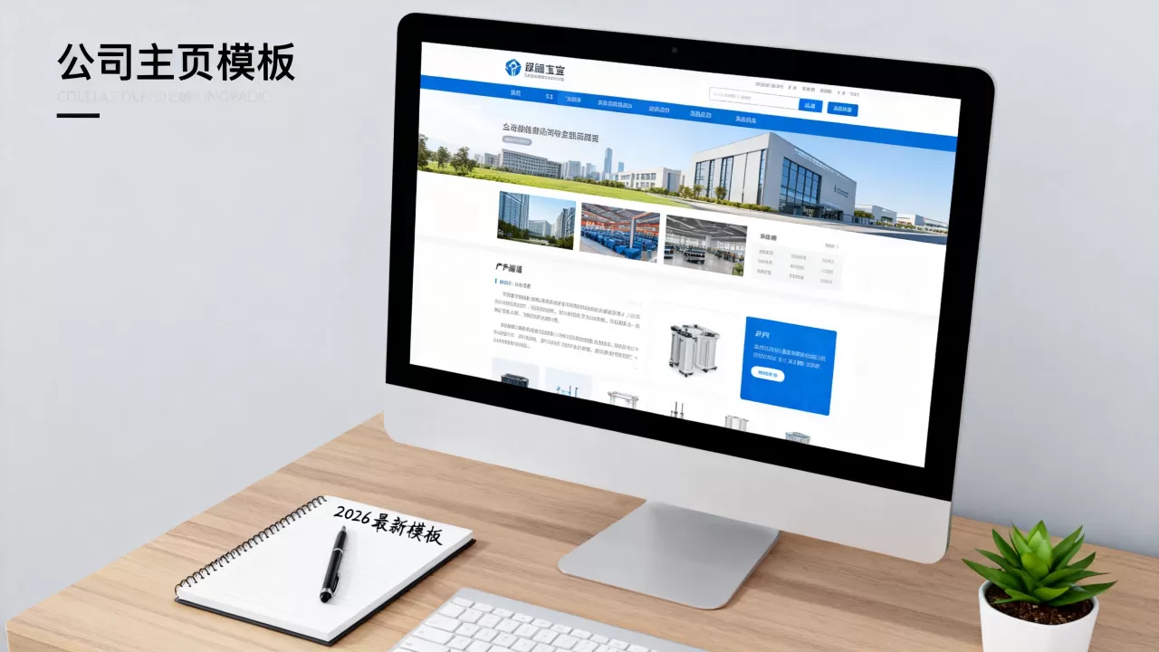 公司网站主页模板怎么设计？2026最新建站模板推荐