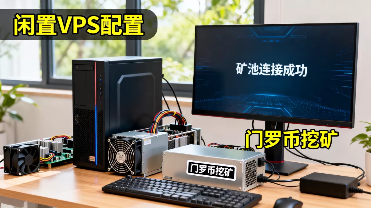 闲置VPS如何挖门罗币？小白零基础挖矿教程