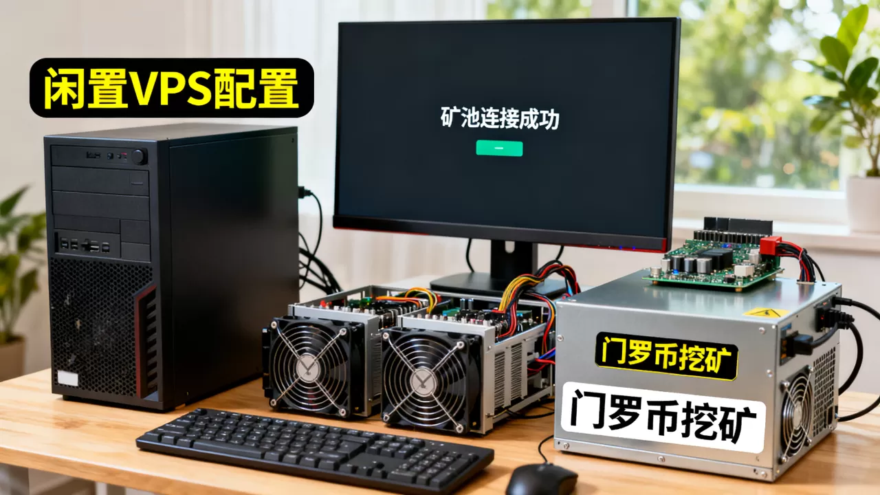 闲置VPS如何挖门罗币？小白零基础挖矿教程