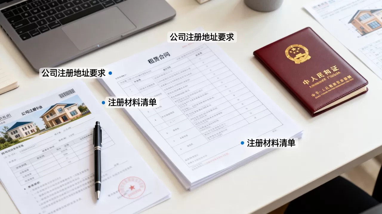 公司注册地址有什么要求？注册公司地址需要哪些材料
