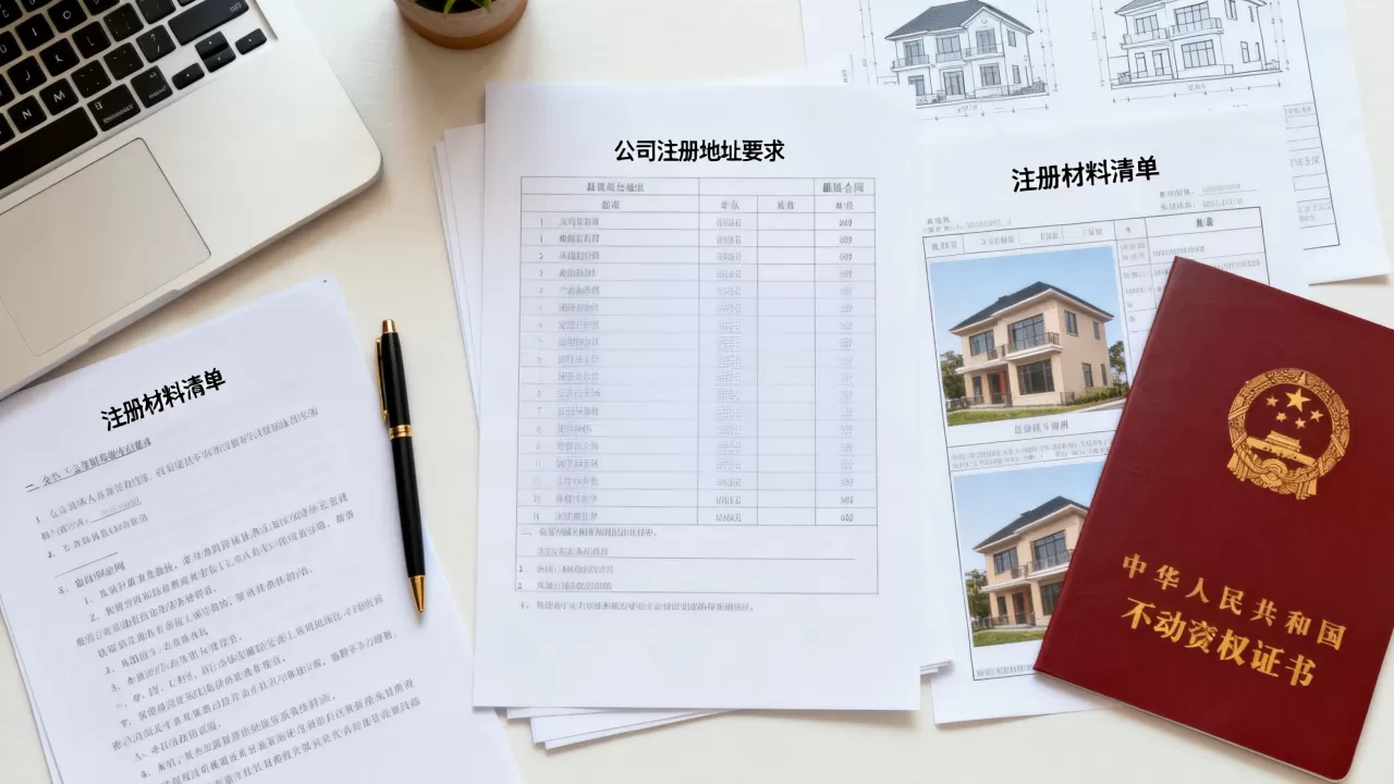 公司注册地址有什么要求？注册公司地址需要哪些材料