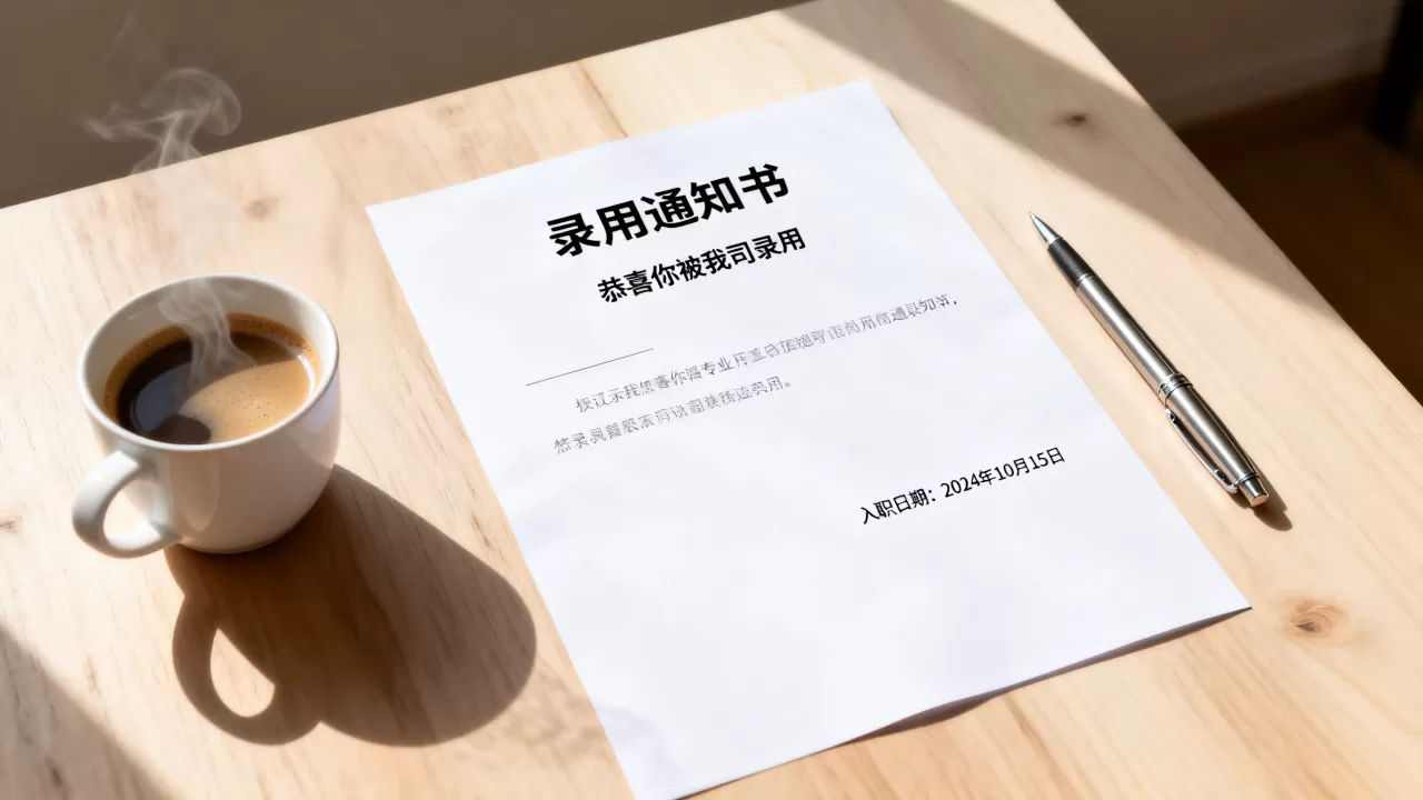 公司群发录用短信是真的吗？录用通知书模板