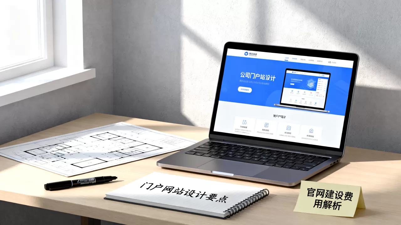 公司门户网站设计怎么做好？企业官网建设费用及流程解析