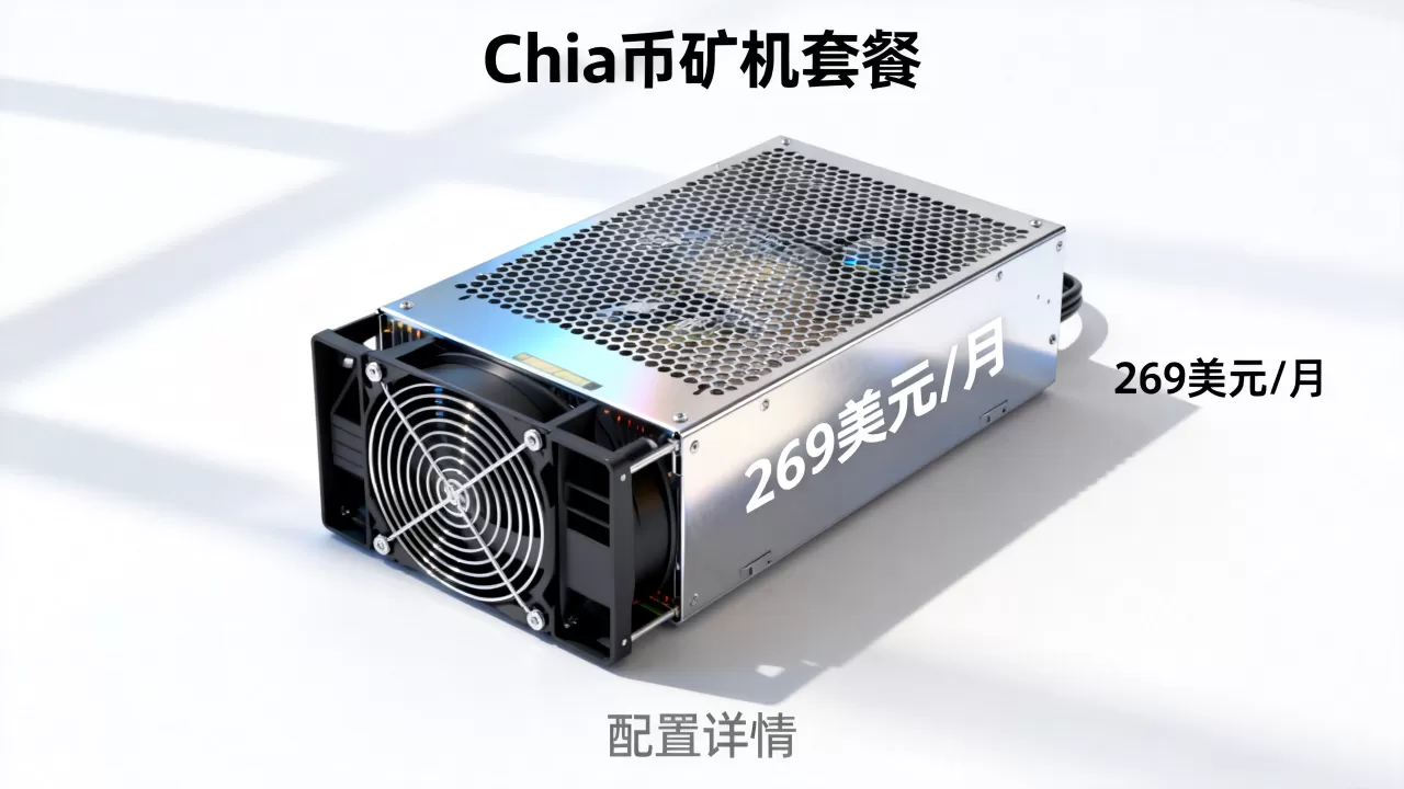 SpinServers Chia币矿机套餐值得买吗，269美元月付矿机配置详情