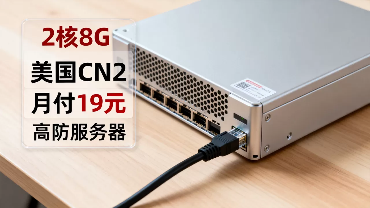 2核8G美国CN2月付19元值得买吗，美国CN2 GIA高防服务器推荐
