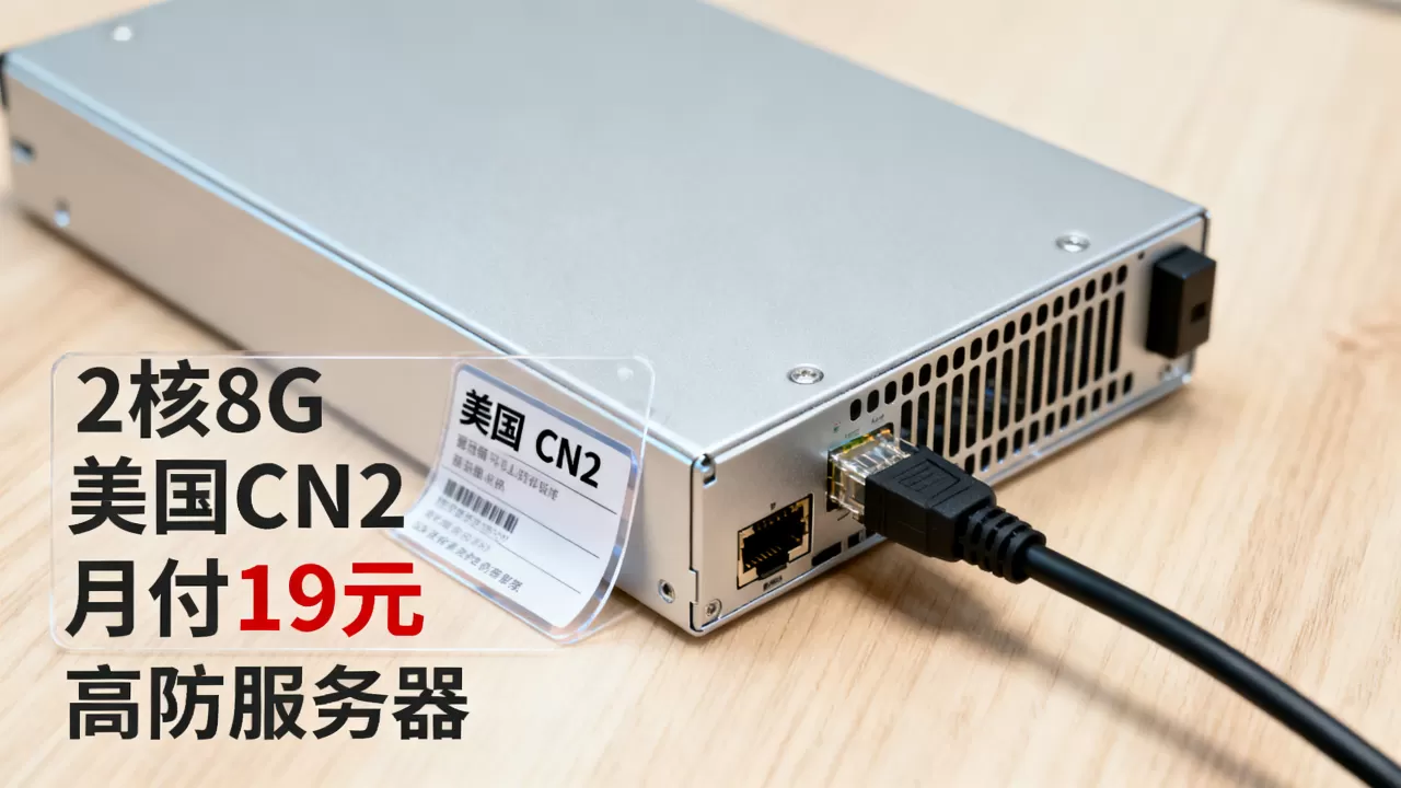 2核8G美国CN2月付19元值得买吗，美国CN2 GIA高防服务器推荐