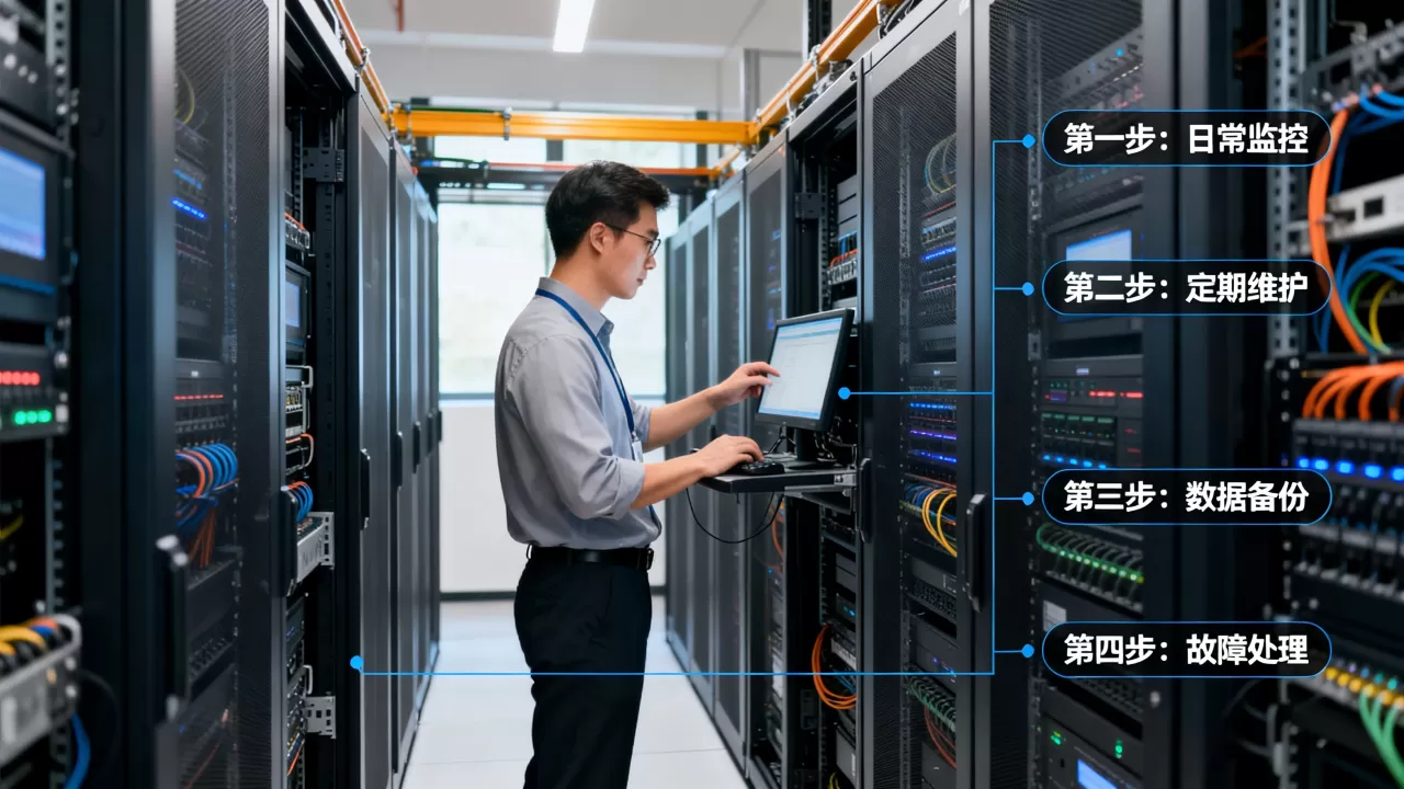公司服务器运维管理流程图是怎样的？企业服务器运维管理流程