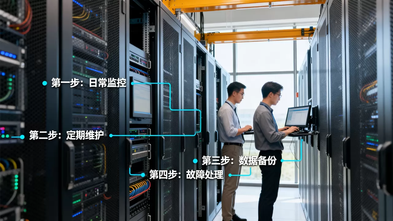 公司服务器运维管理流程图是怎样的？企业服务器运维管理流程