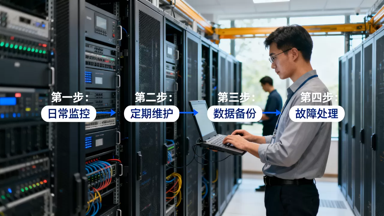公司服务器运维管理流程图是怎样的？企业服务器运维管理流程