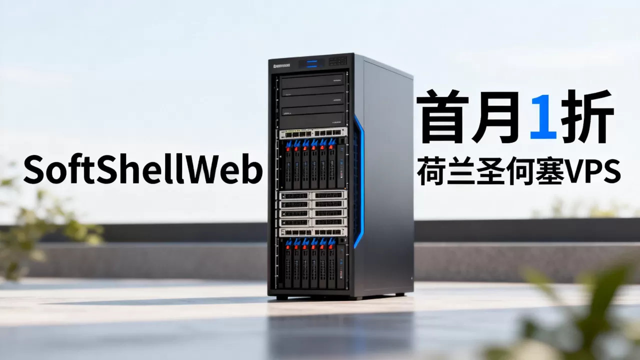 SoftShellWeb首月1折真的香吗？荷兰圣何塞VPS推荐