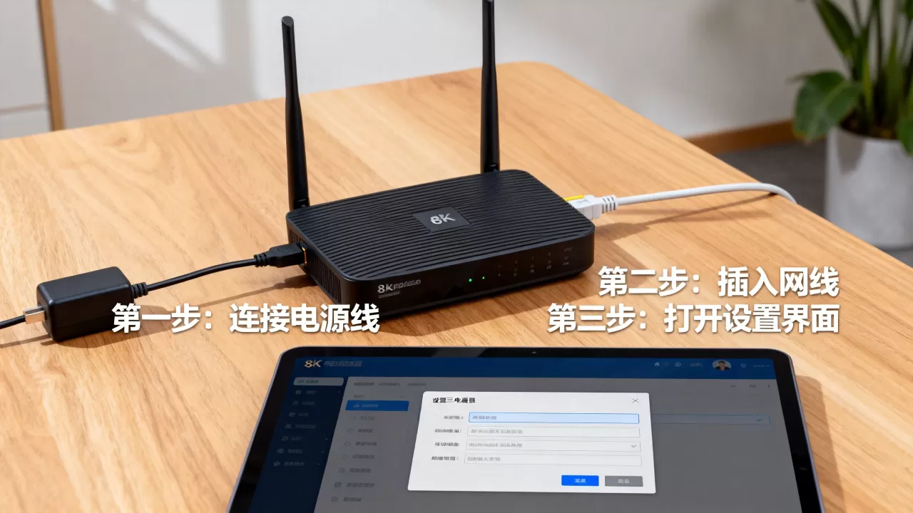 公司网络怎么接路由器？无线路由器怎么设置
