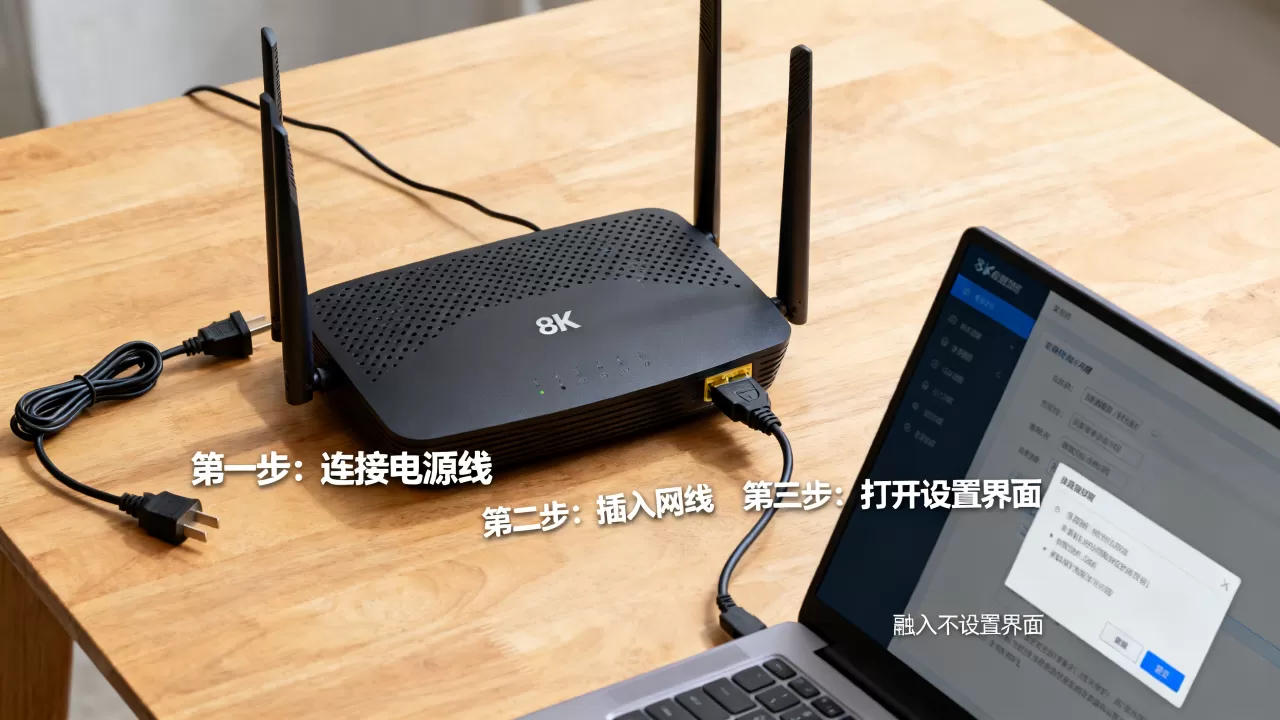 公司网络怎么接路由器？无线路由器怎么设置