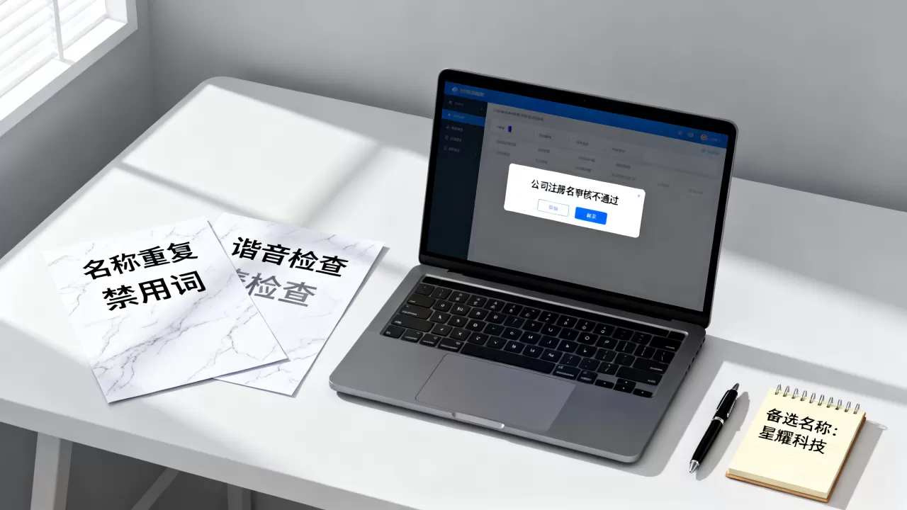 公司注册名审核不通过怎么办？公司起名技巧