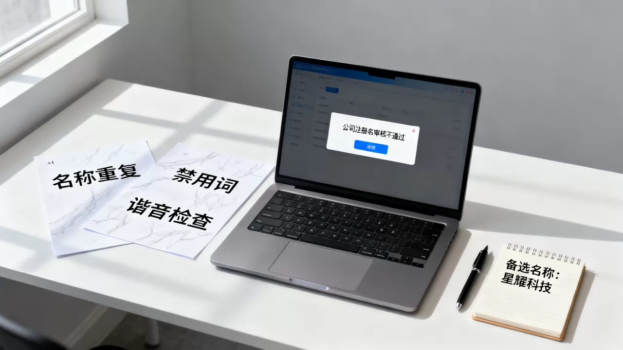 公司注册名审核不通过怎么办？公司起名技巧
