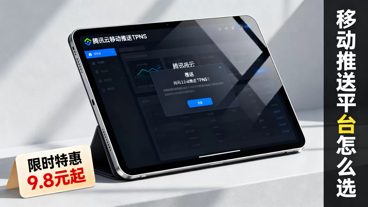 腾讯云移动推送TPNS限时特惠9.8元起值得买吗，移动推送平台怎么选