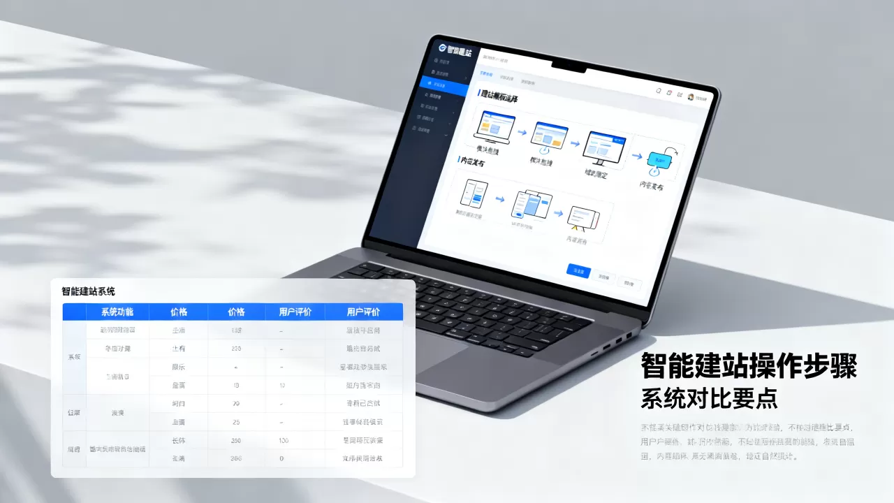 公司智能建站怎么操作？智能建站系统哪家好