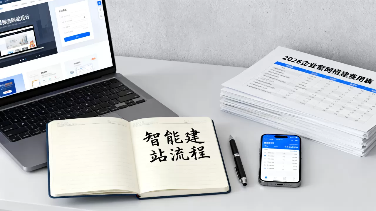 公司智能建站怎么做？2026年企业官网搭建费用及流程详解