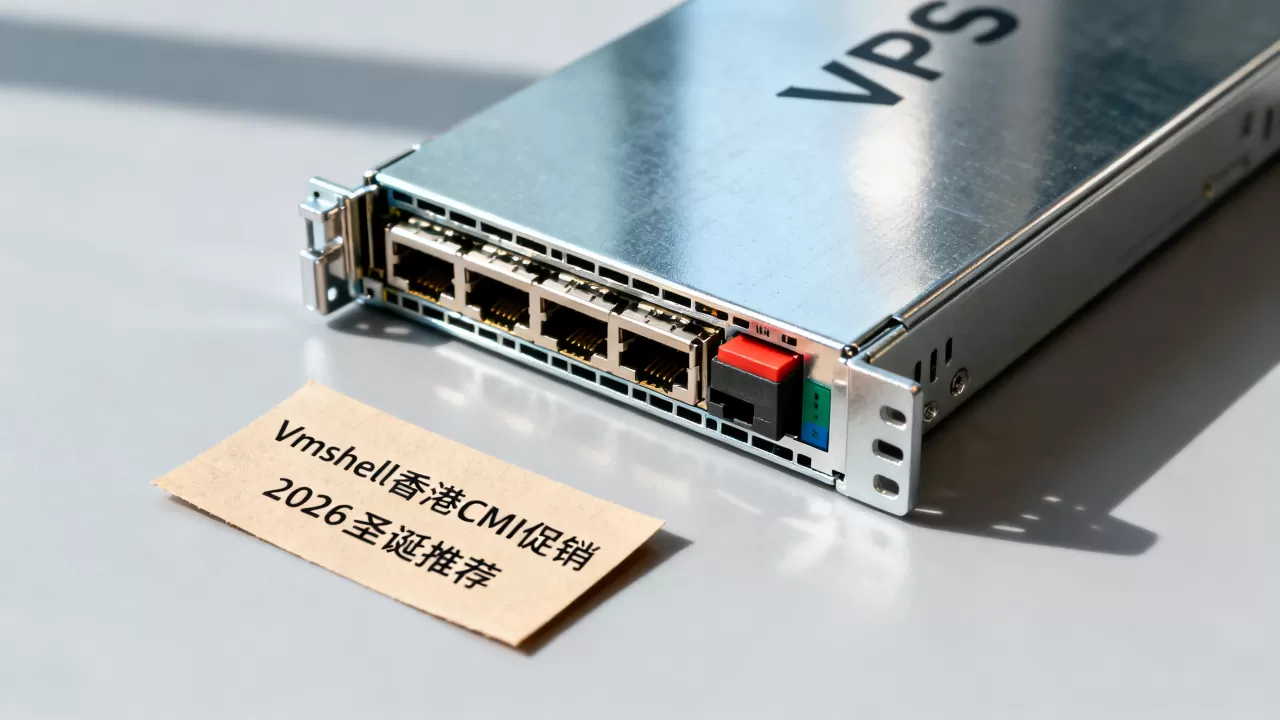 Vmshell香港CMI促销值得买吗，2026年圣诞节VPS推荐