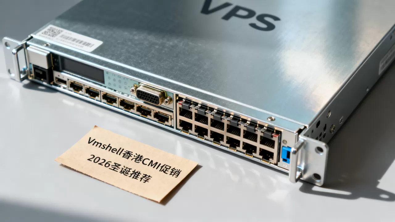 Vmshell香港CMI促销值得买吗，2026年圣诞节VPS推荐