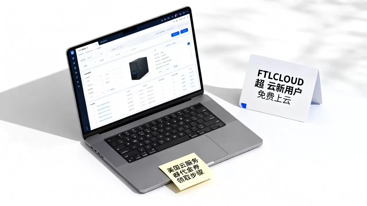 FTLCLOUD超云新用户免费上云是真的吗？美国云服务器代金券领取攻略
