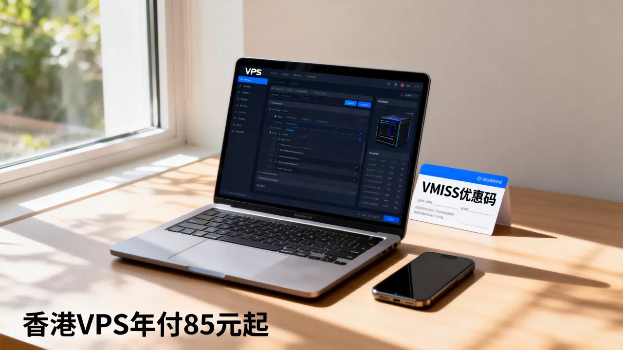VMISS优惠码怎么用？香港VPS年付85元起