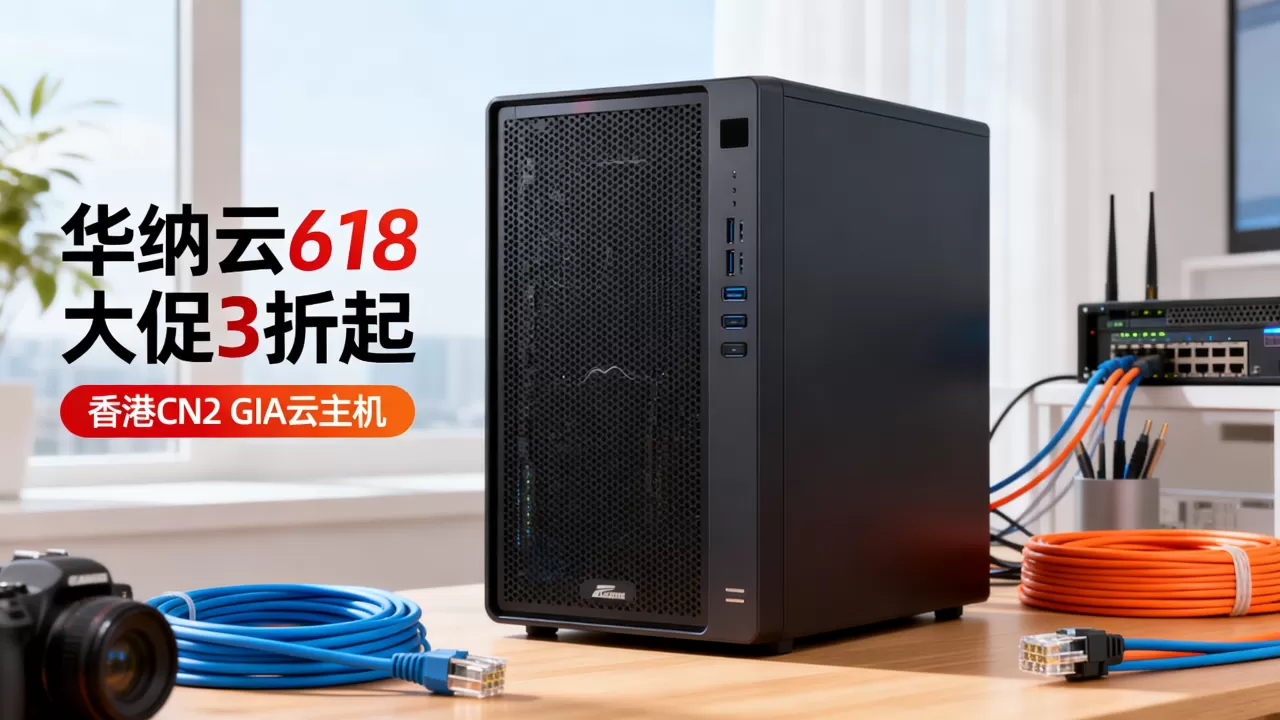 华纳云618大促3折起值得买吗？香港CN2 GIA云主机哪家好