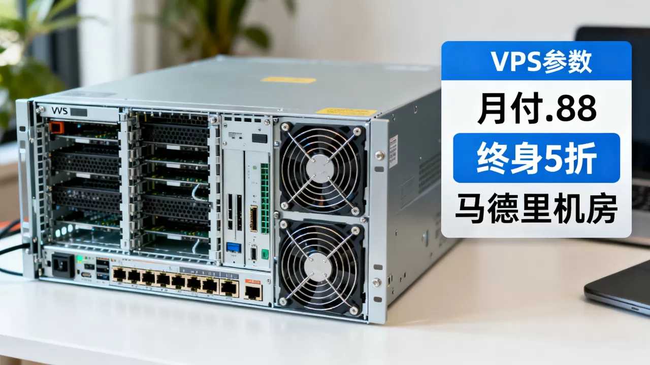 ProfitServer西班牙VPS终身5折值得买吗？马德里机房月付.88起配置如何