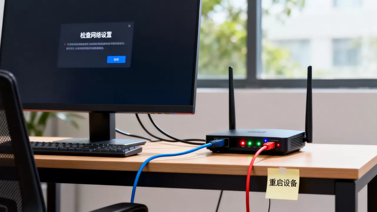 公司电脑网络连不上怎么办？网络无法连接怎么解决