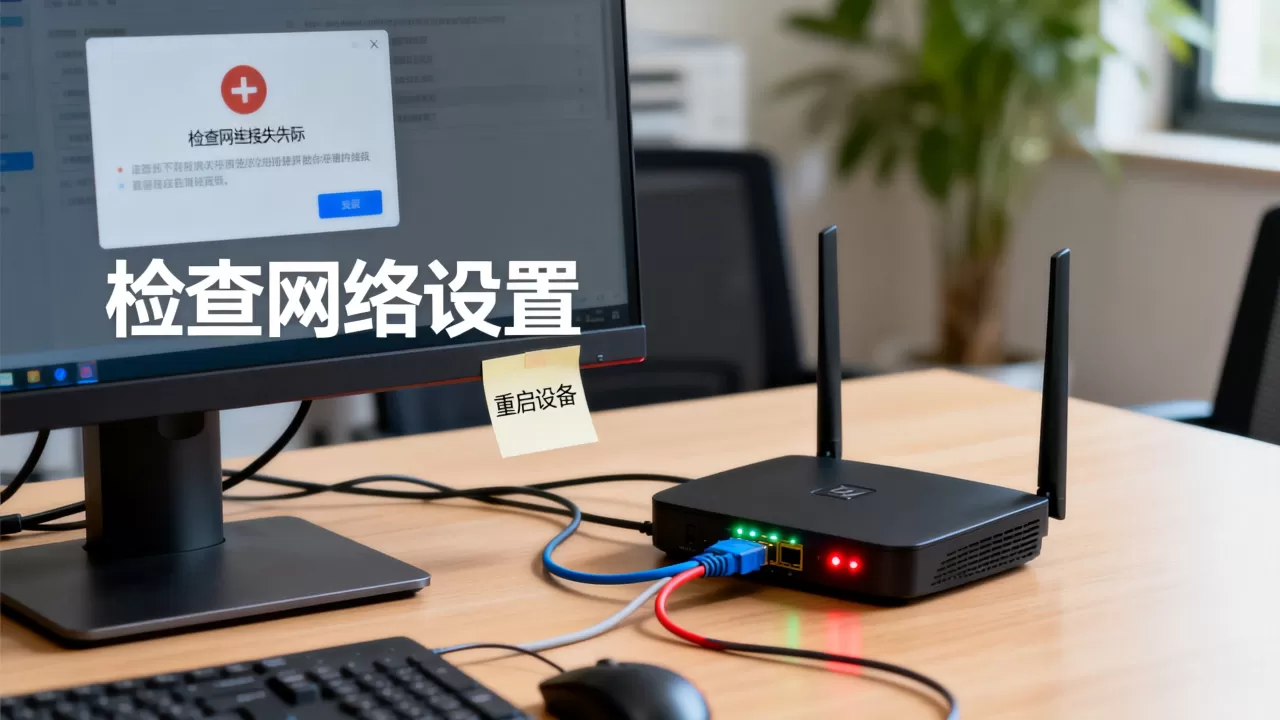 公司电脑网络连不上怎么办？网络无法连接怎么解决