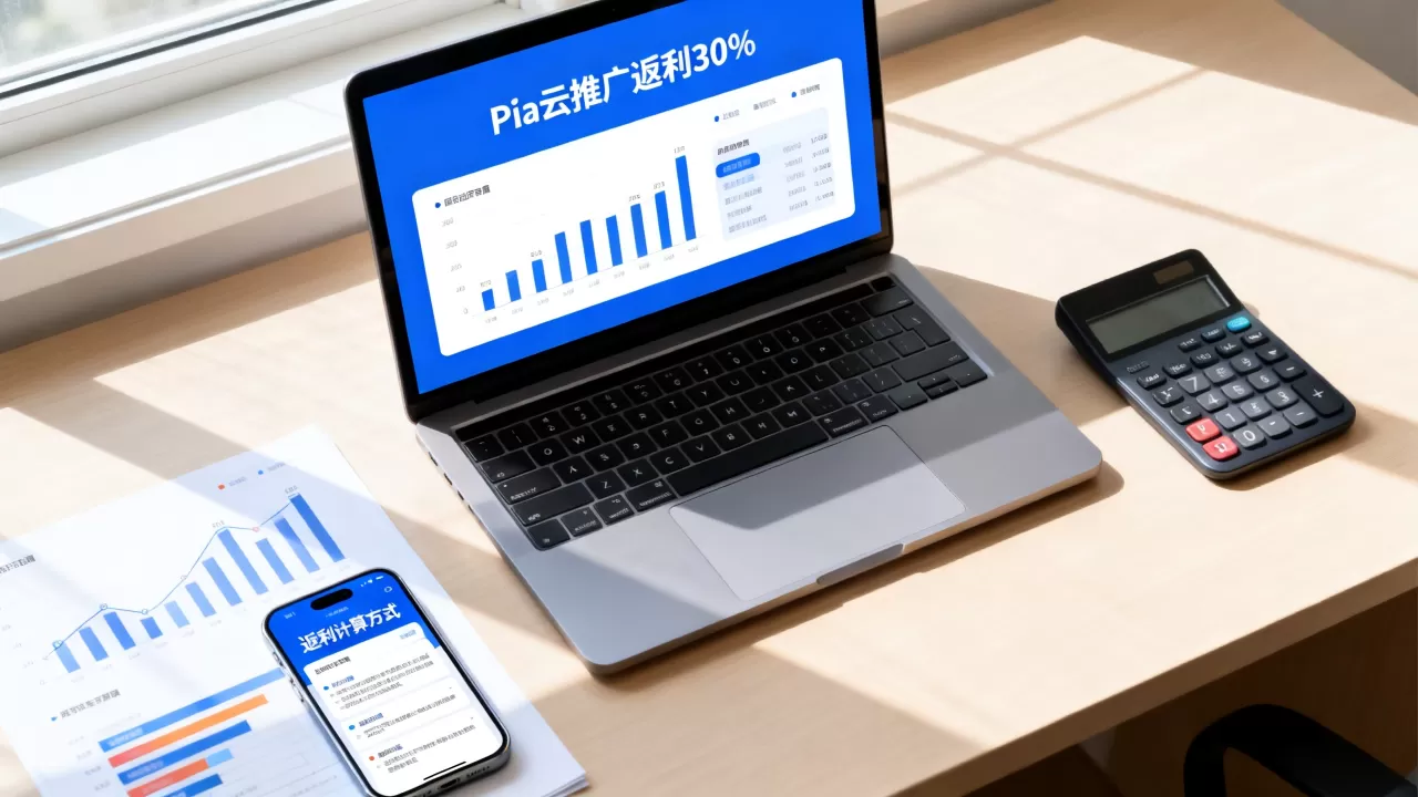 Pia云推广返利涨至30%是真的吗？Pia云推广返利怎么算