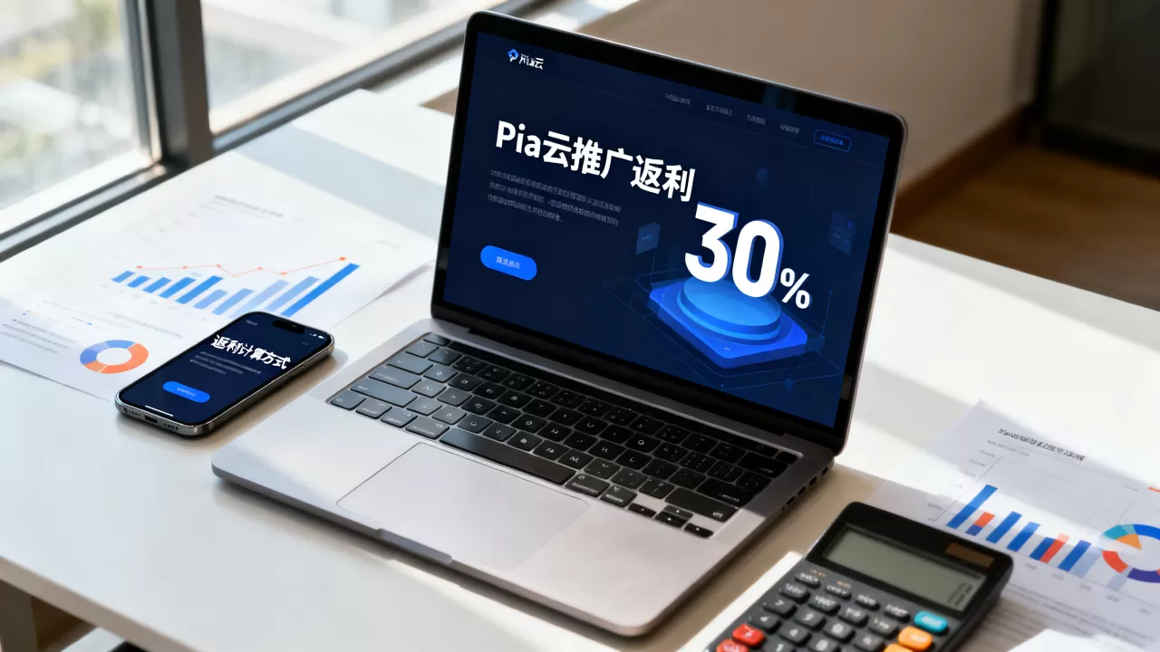 Pia云推广返利涨至30%是真的吗？Pia云推广返利怎么算