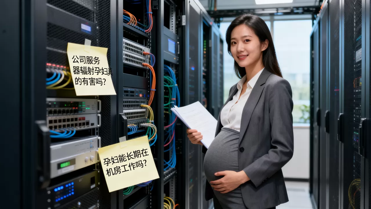 公司服务器辐射孕妇真的有害吗？孕妇能长期在机房工作吗
