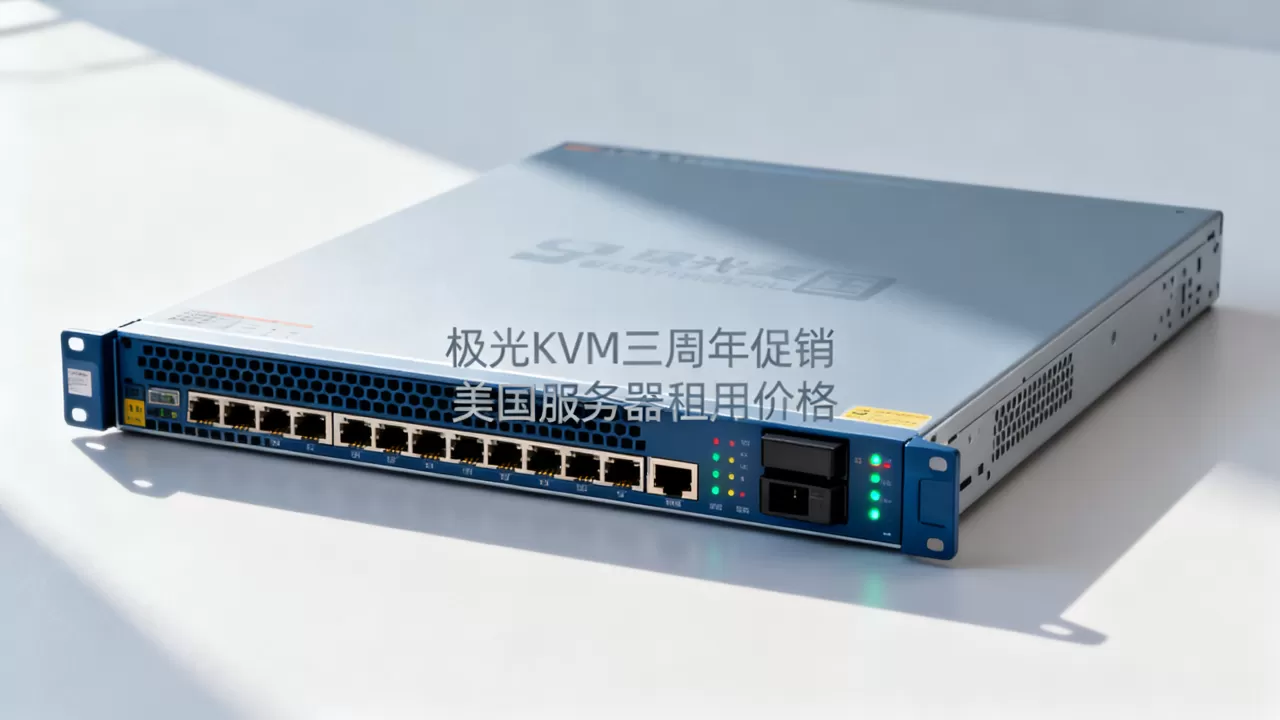 极光KVM三周年促销值得买吗？美国服务器租用价格