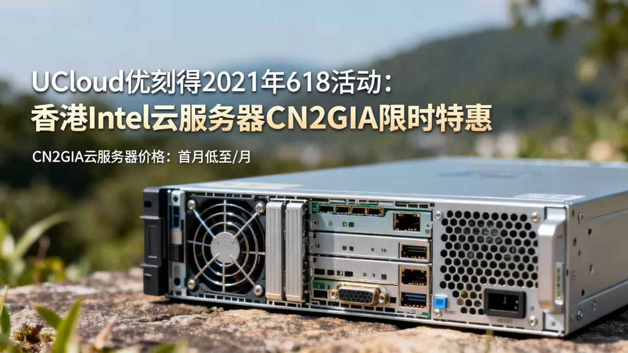 UCloud优刻得2021年618活动详情？香港intel云服务器CN2GIA价格