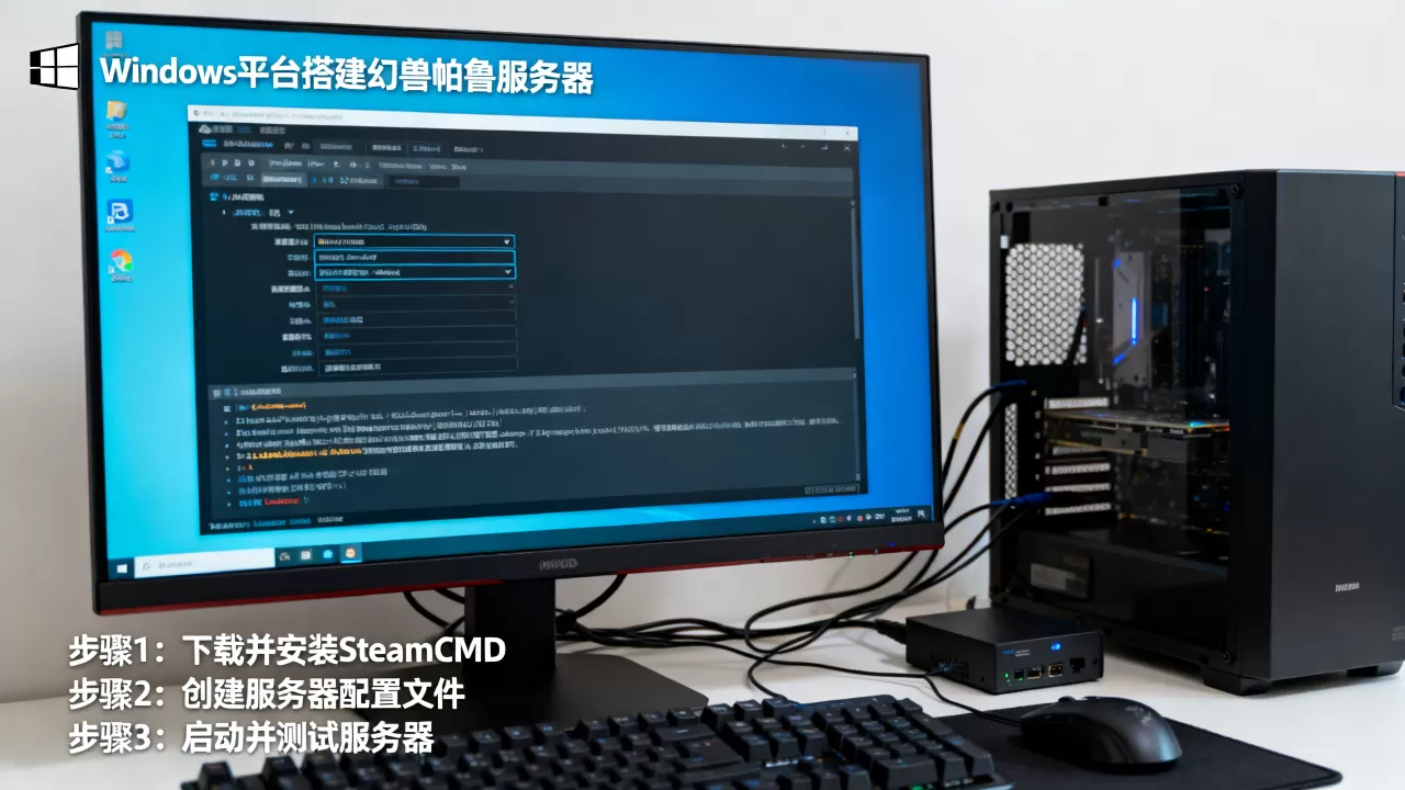 如何搭建幻兽帕鲁服务器？Windows平台详细教程