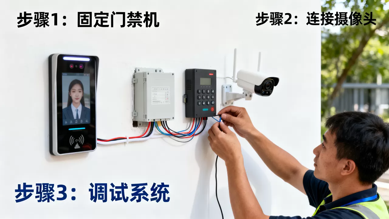 公安局推广人脸识别门禁是真的吗？人脸识别门禁系统安装流程