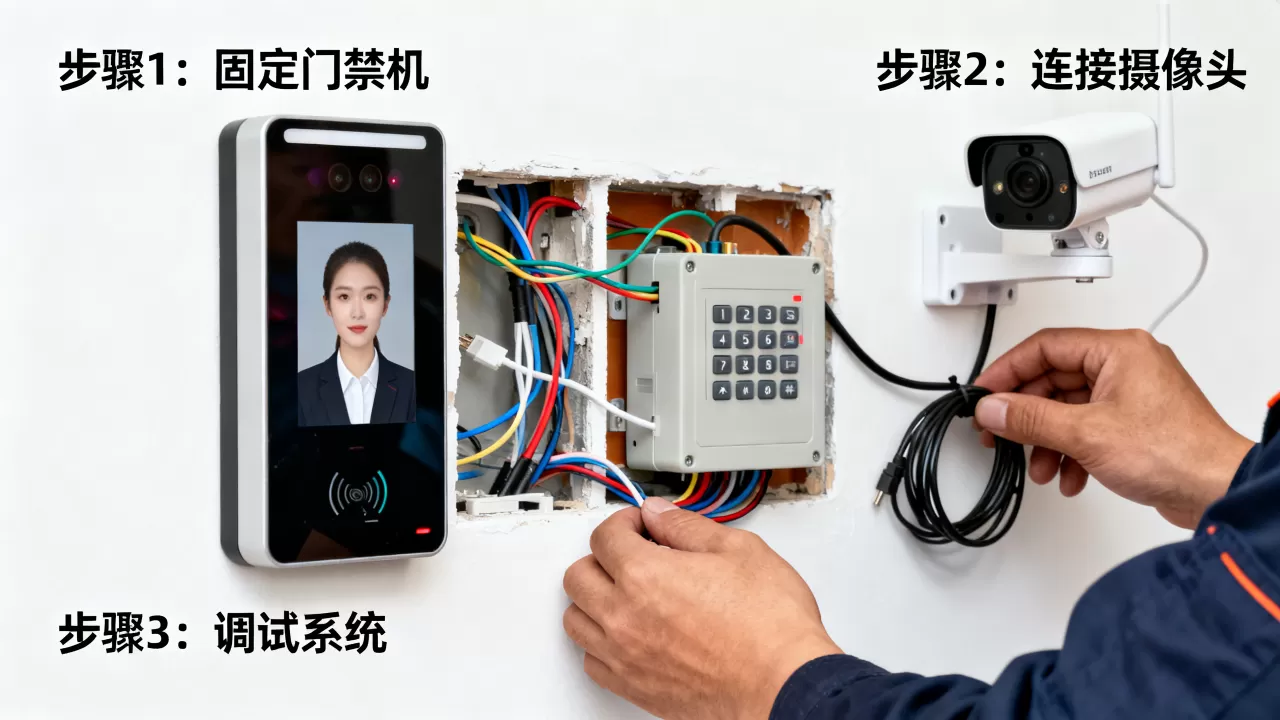 公安局推广人脸识别门禁是真的吗？人脸识别门禁系统安装流程