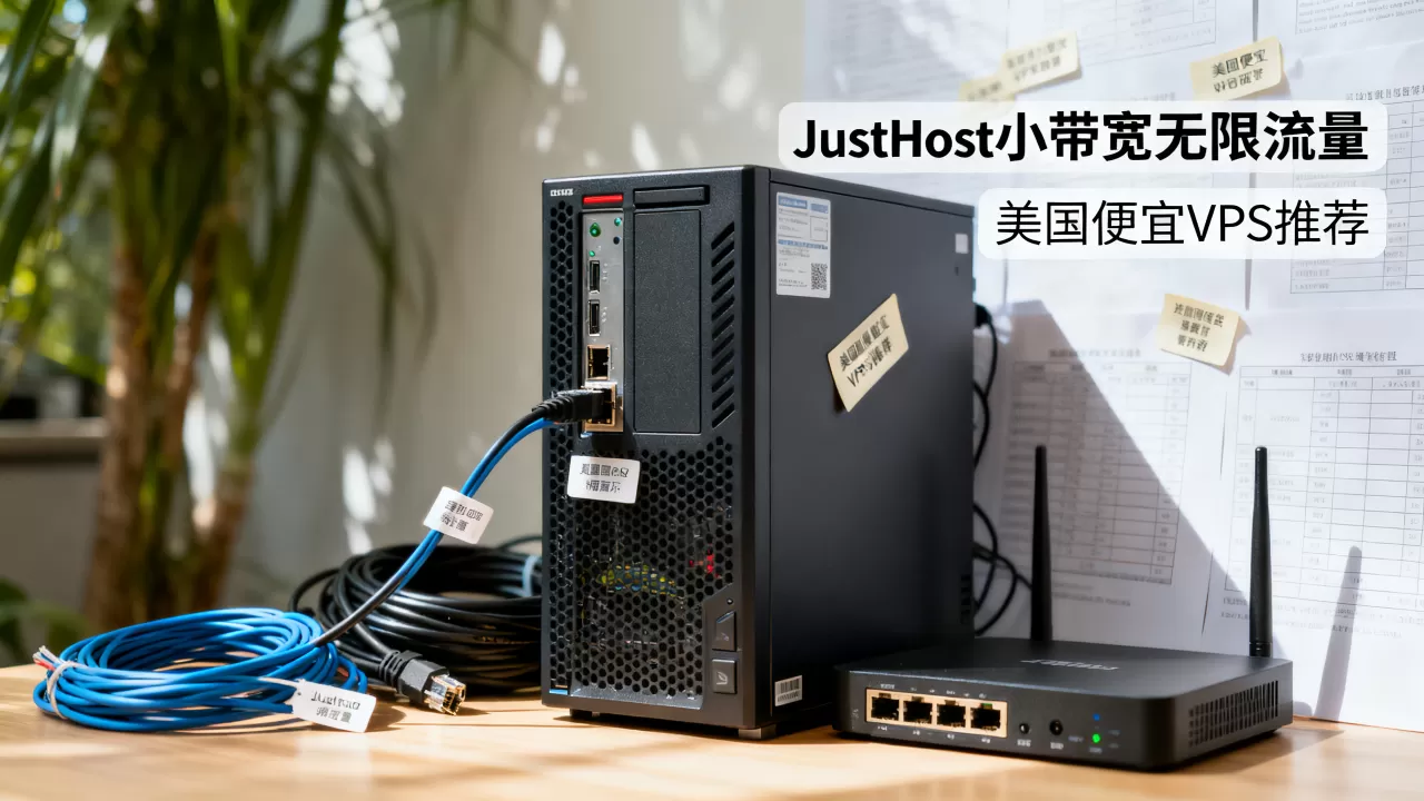 JustHost小带宽无限流量VPS值得买吗？美国便宜VPS推荐