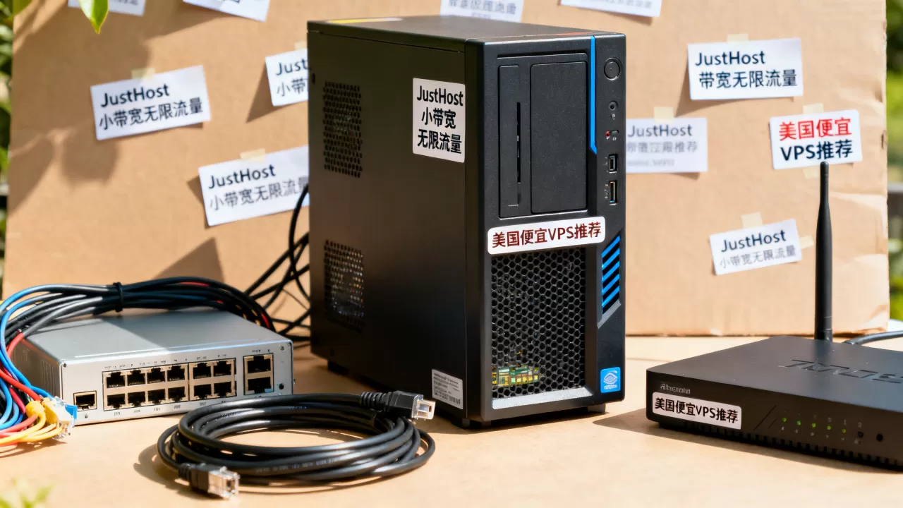 JustHost小带宽无限流量VPS值得买吗？美国便宜VPS推荐