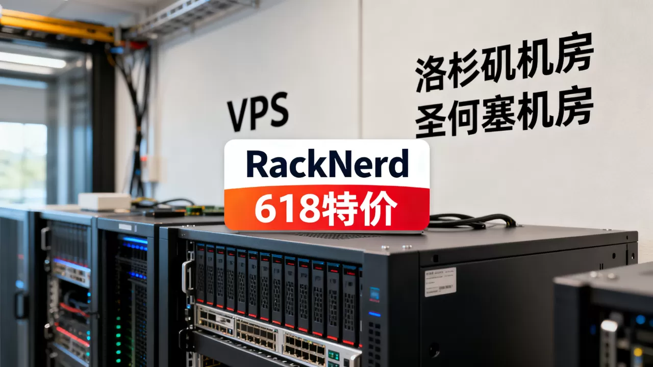 RackNerd618特价VPS值得买吗？洛杉矶圣何塞机房怎么选