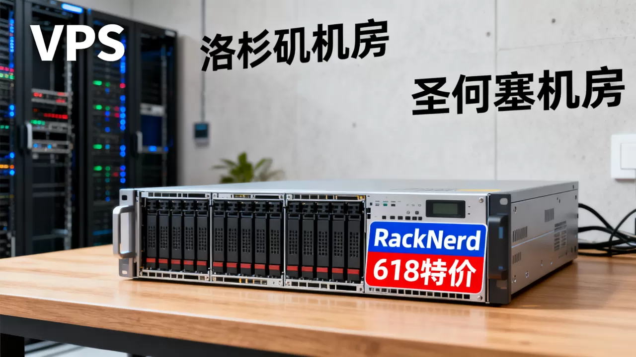 RackNerd618特价VPS值得买吗？洛杉矶圣何塞机房怎么选