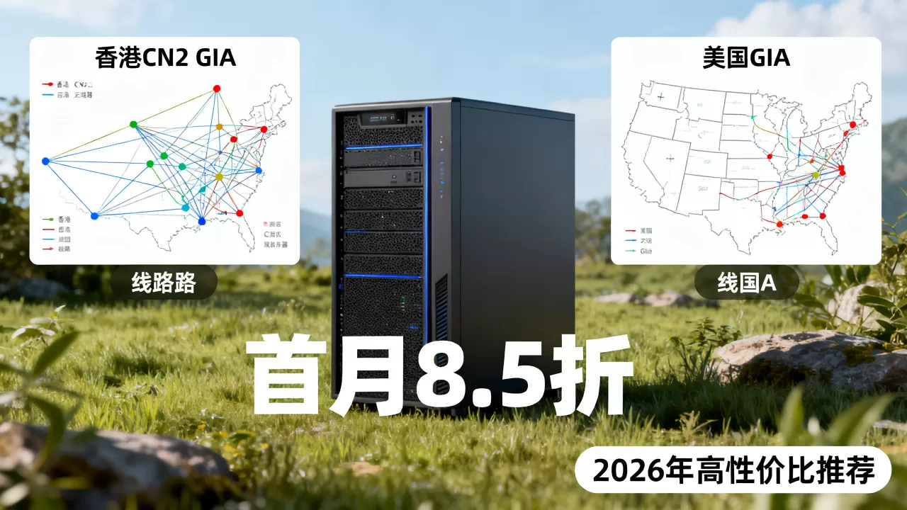 香港CN2 GIA美国GIA线路首月8.5折值得买吗，2026年高性价比云服务器推荐