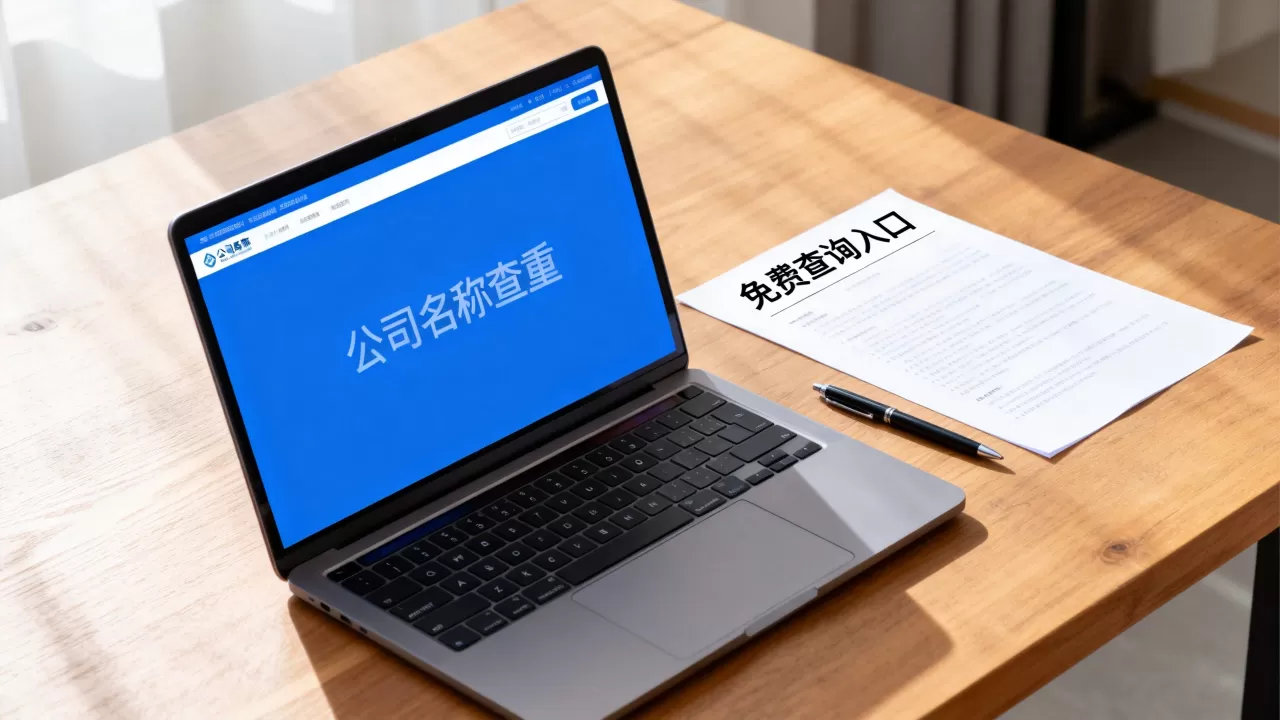 公司注册名字重复怎么查？公司起名查重免费查询入口