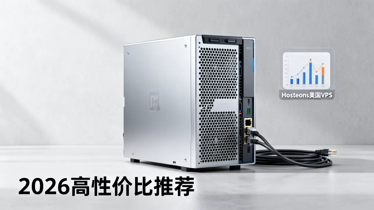 Hosteons美国VPS便宜吗？2026年高性价比美国VPS推荐