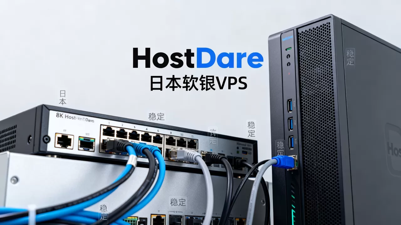 HostDare日本软银VPS便宜吗？日本VPS租用哪家稳定