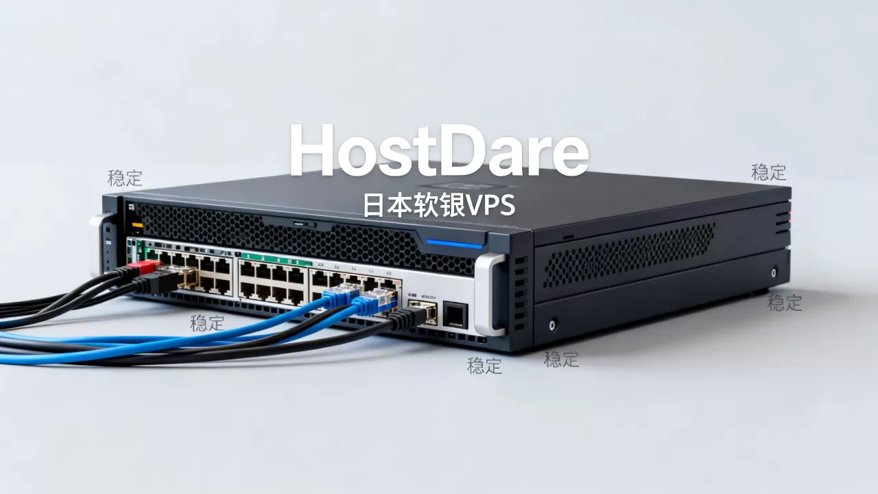 HostDare日本软银VPS便宜吗？日本VPS租用哪家稳定