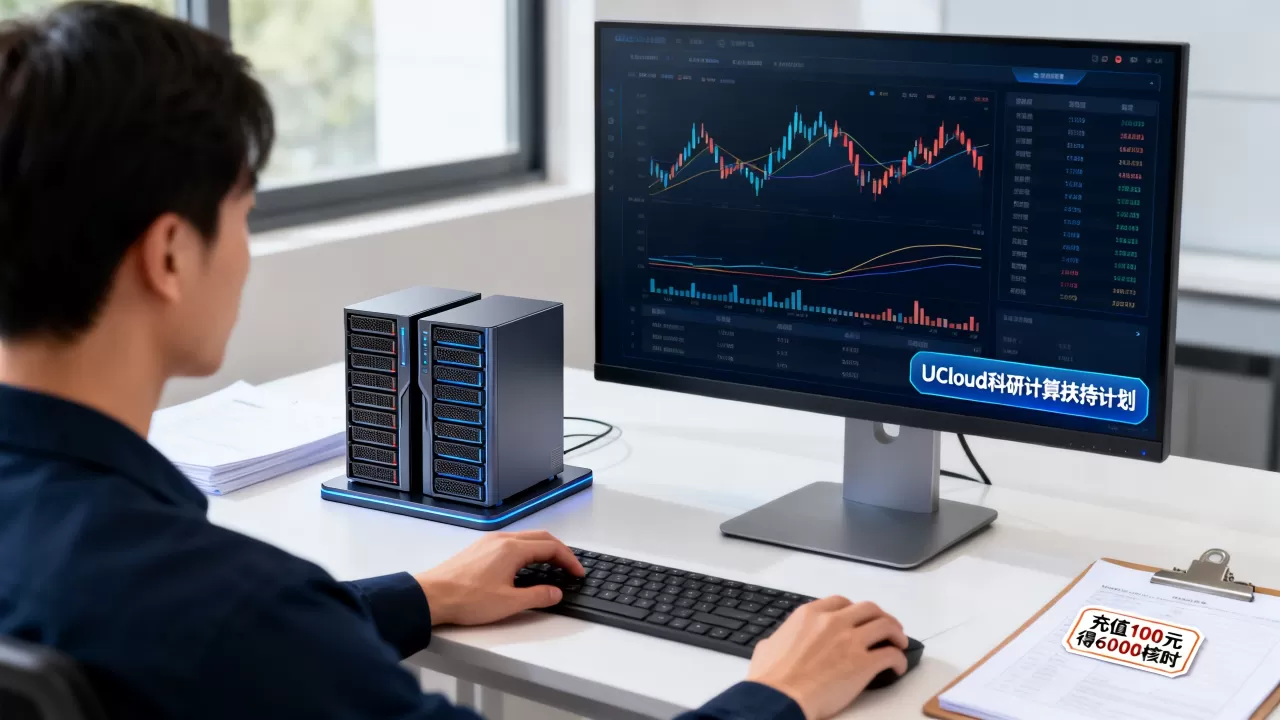 UCloud充值100元得6000核时算力是真的吗？科研计算扶持计划详情